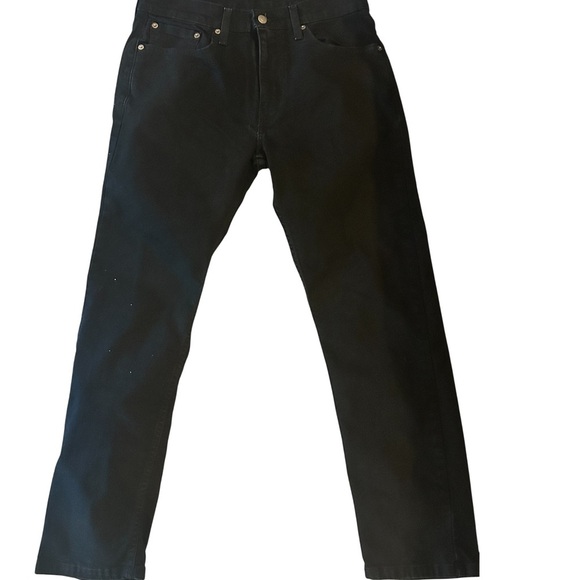Levi's Other - Levi’s 502™ Taper Fit Men’s Jeans Black W32 L30 Mid Rise Stretch Denim
